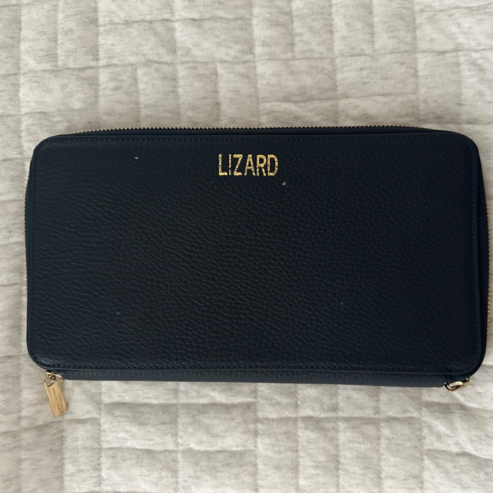 Neely and Chloe navy blue wallet large